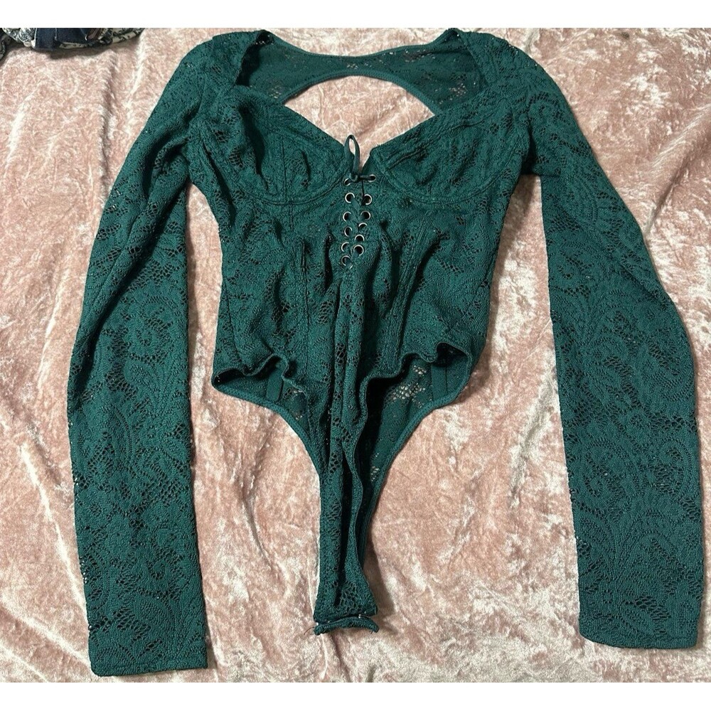 Out from under Luna paisley lace bodysuit